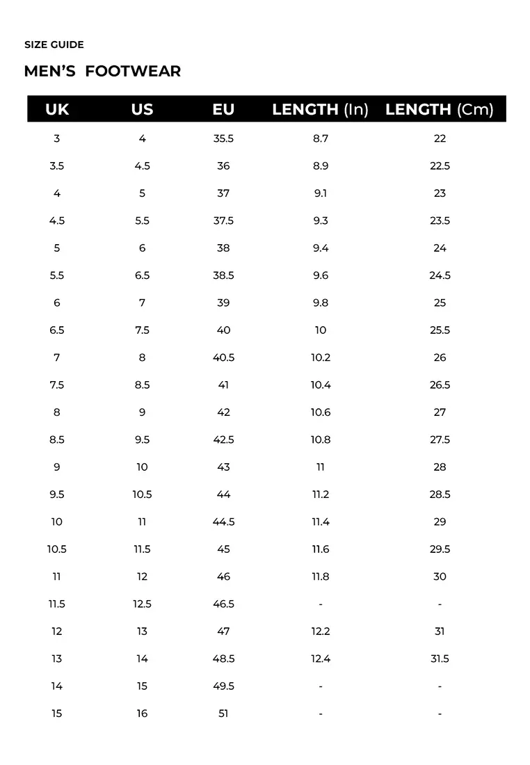 Puma kids hotsell size chart