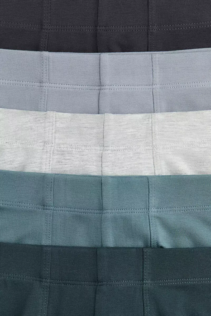 5-pack cotton short trunks