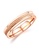 Air Jewellery gold Luxurious Matte Ring In Rose Gold 2B2CEAC6D864EFGS_1