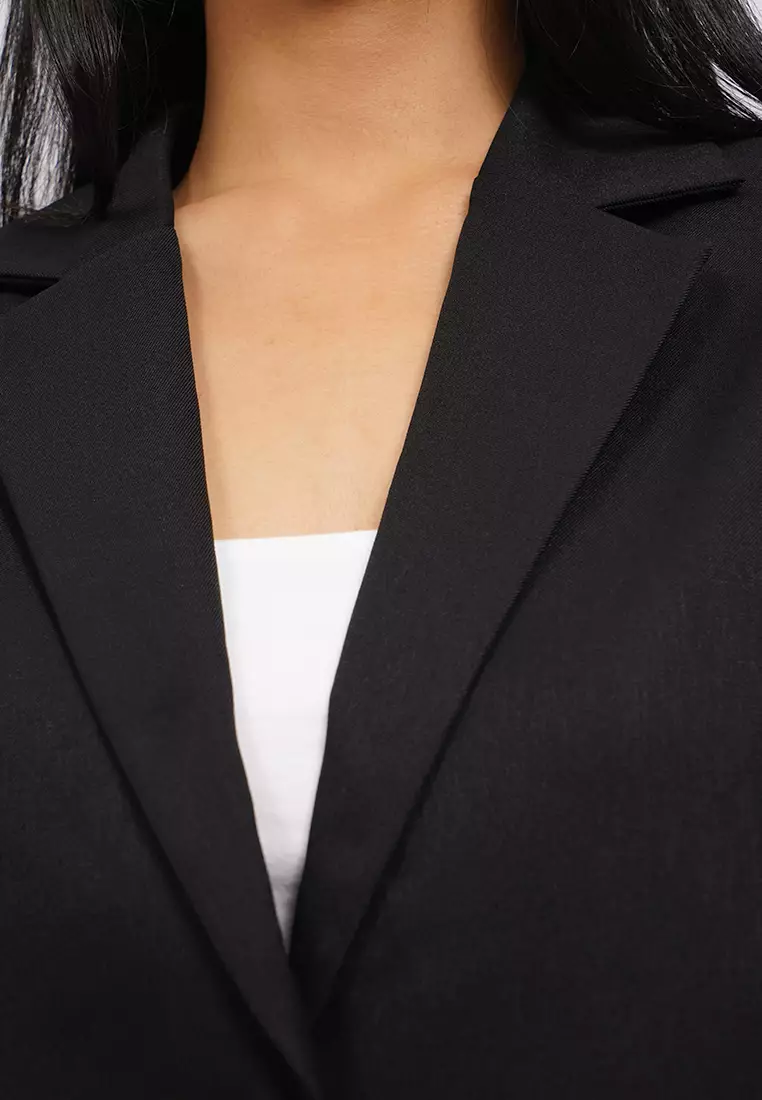 Oversized Short Sleeve Blazer