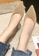 Twenty Eight Shoes beige Trendy Knitted Fabric Heels VL96952 5FECFSH92995AFGS_3