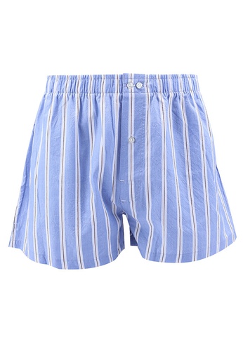 MANGO Man blue Stripes Boxer Shorts EC757USDA7EFF5GS_1