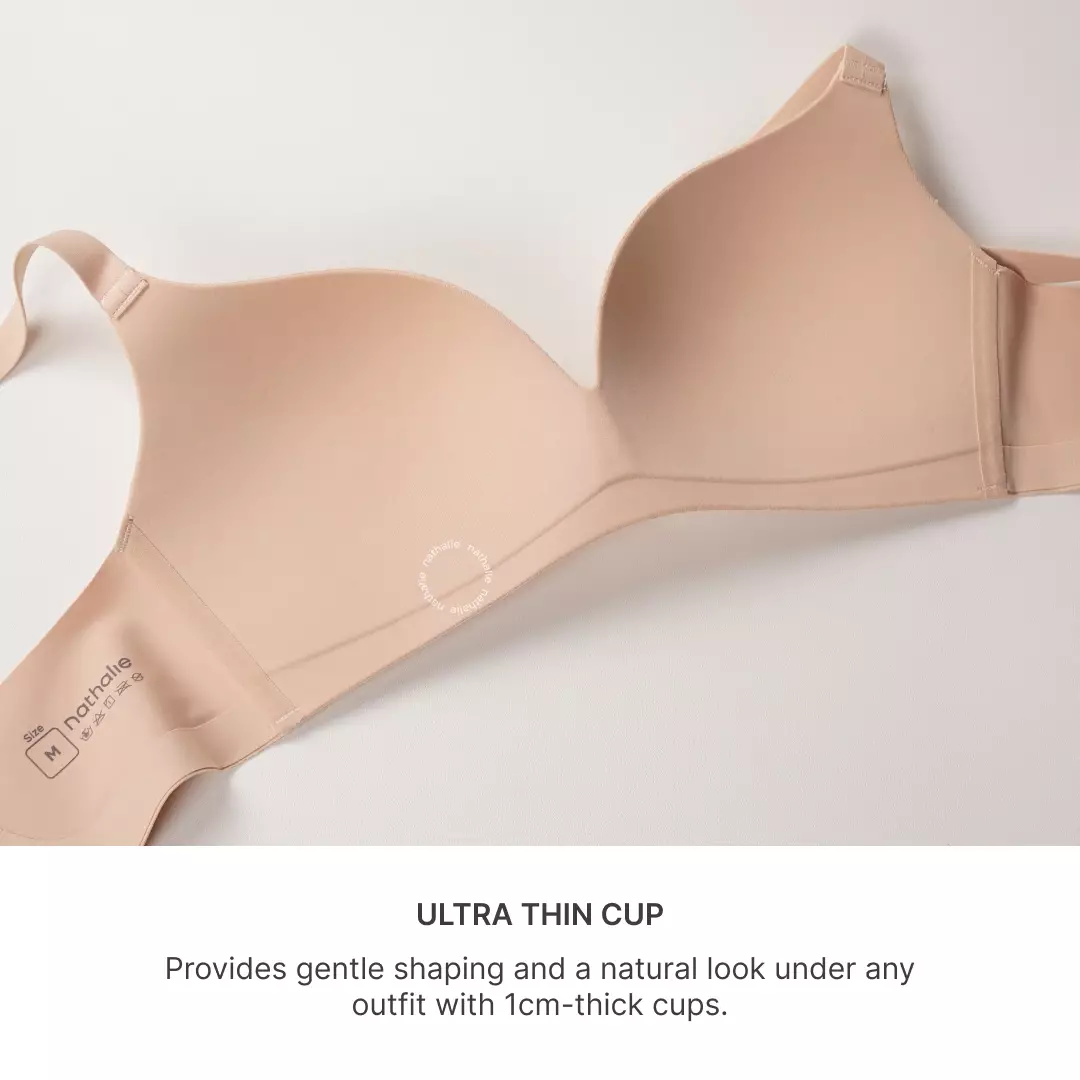 Nathalie Ultra Thin Cup Bra NTB 3530 - Hijau Muda
