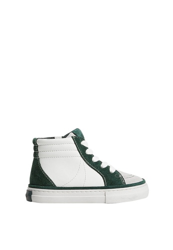 MANGO Baby Leather Sneakers