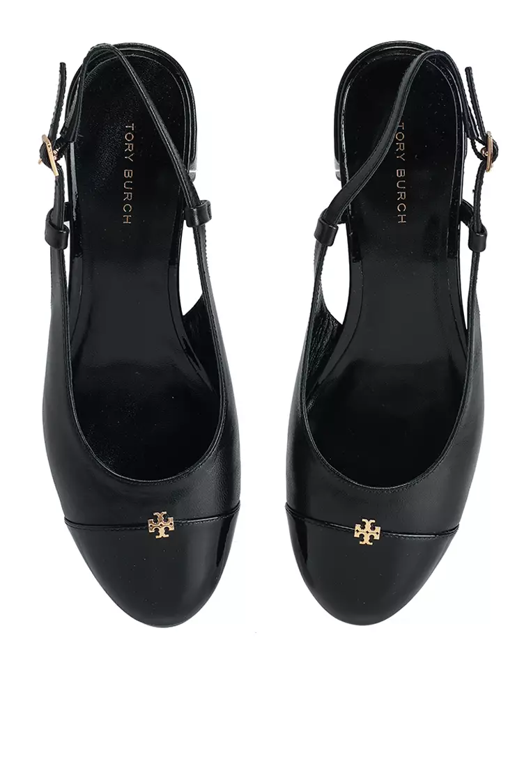 Cap-Toe Slingback Pump Heels (nt)