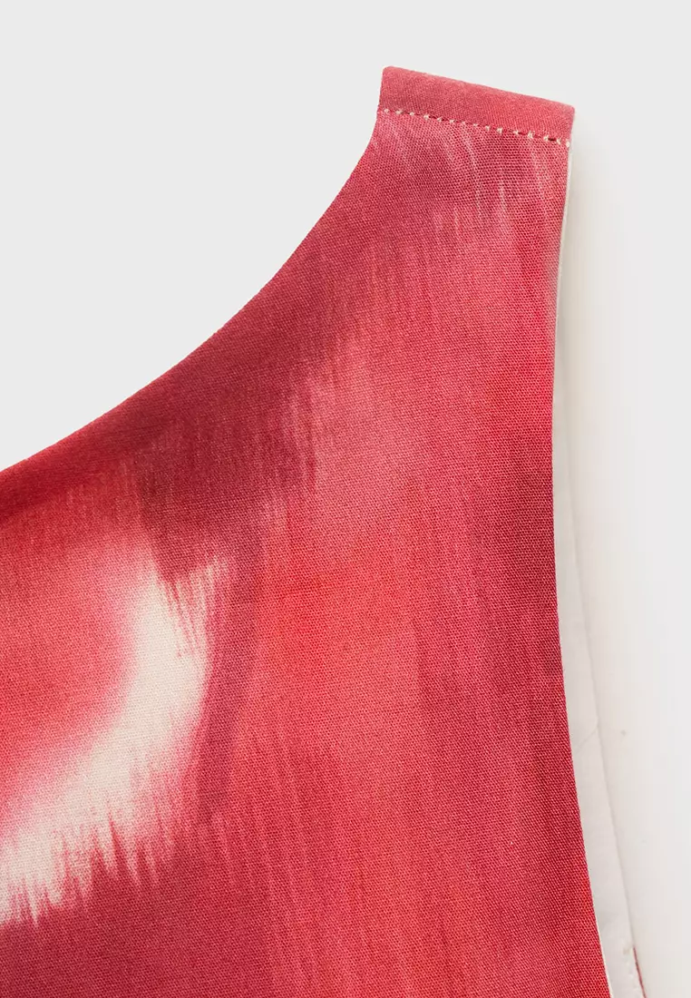 Floral-Print Flared Dress