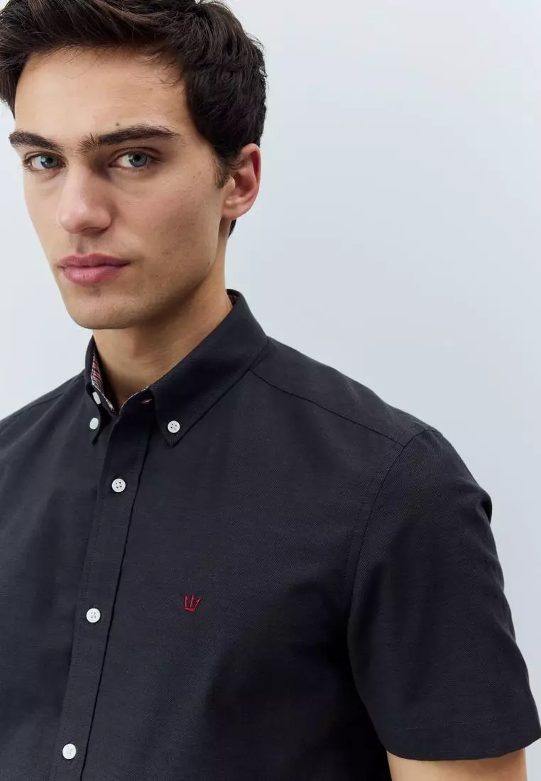 Stretch Oxford Short Sleeve Shirt