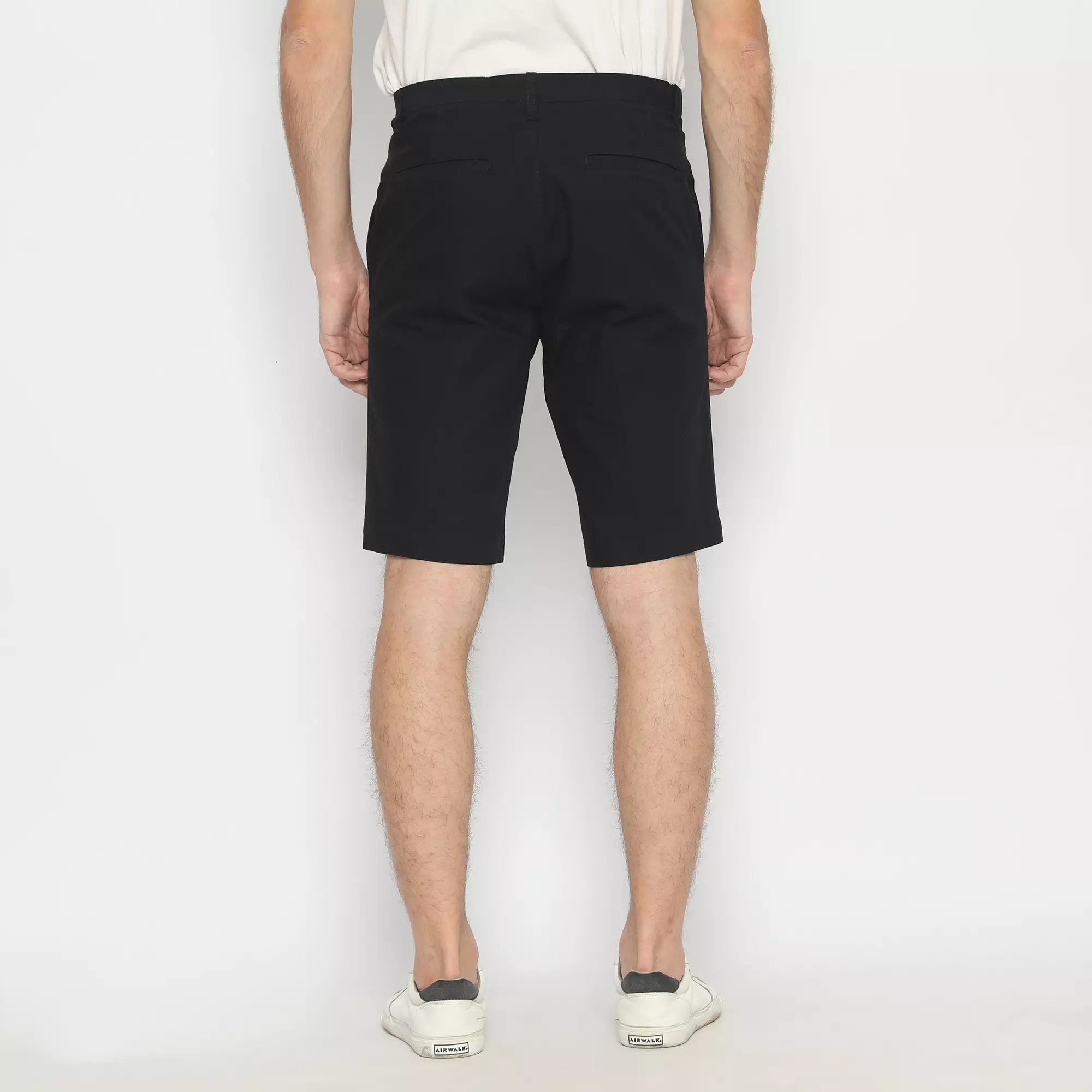 Platini Celana Pendek Chino Hitam Stretch 5301