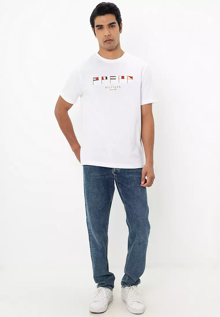 Hilfiger Multi Flags Tee - Tommy Mainline