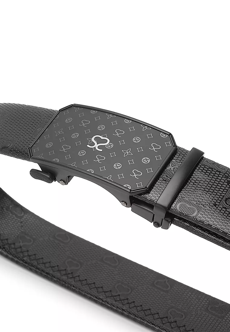 35mm Automatic Buckle Belt - Black