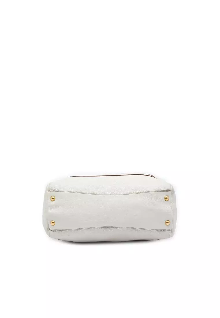 Pre-Loved Prada Vitello Daino Convertible Tote