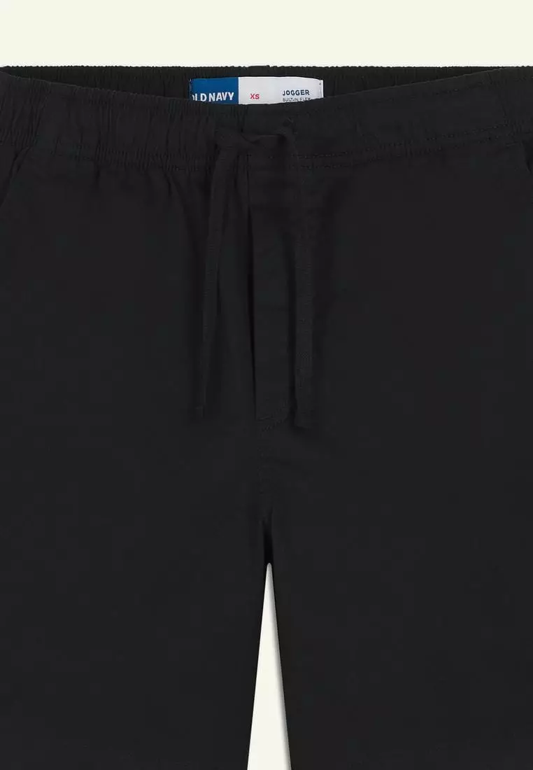 Twill Jogger Shorts -- 7-inch inseam