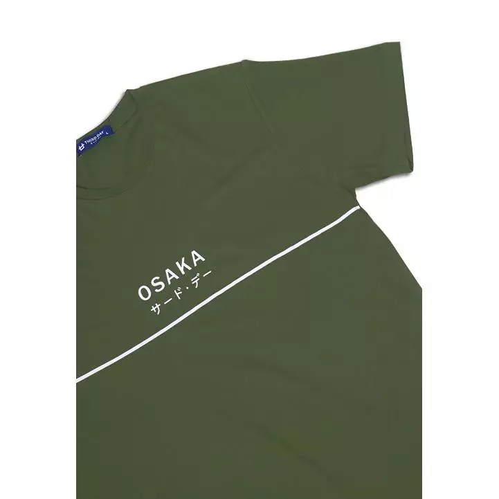 MTD66D osaka ktkn oneline ga T-shirt Olive