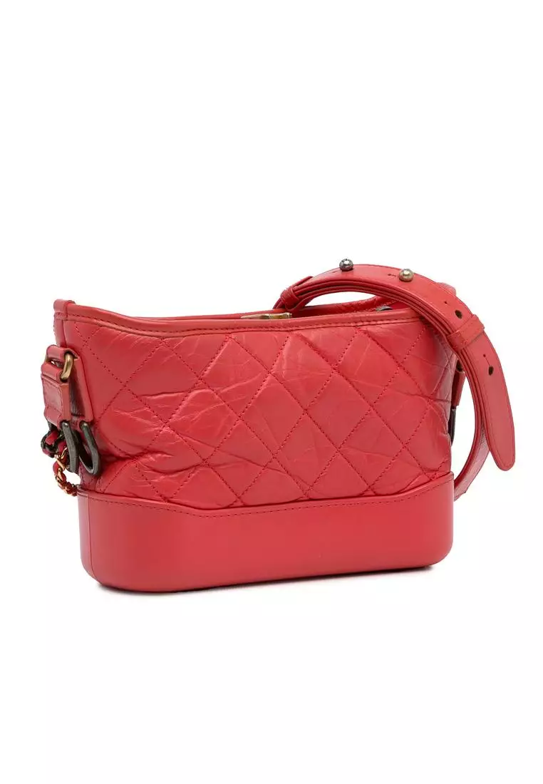 Chanel Pre-Loved Small Lambskin Gabrielle 2025 | Buy Chanel Online ...