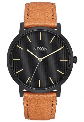 Jual Nixon Jam Tangan Pria Nixon A10582664 Kulit Coklat 