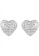 Fleur Jewelry silver Sterling Silver Cœur Dancing Heart Necklace and Earrings Set 7E218ACE81257CGS_3