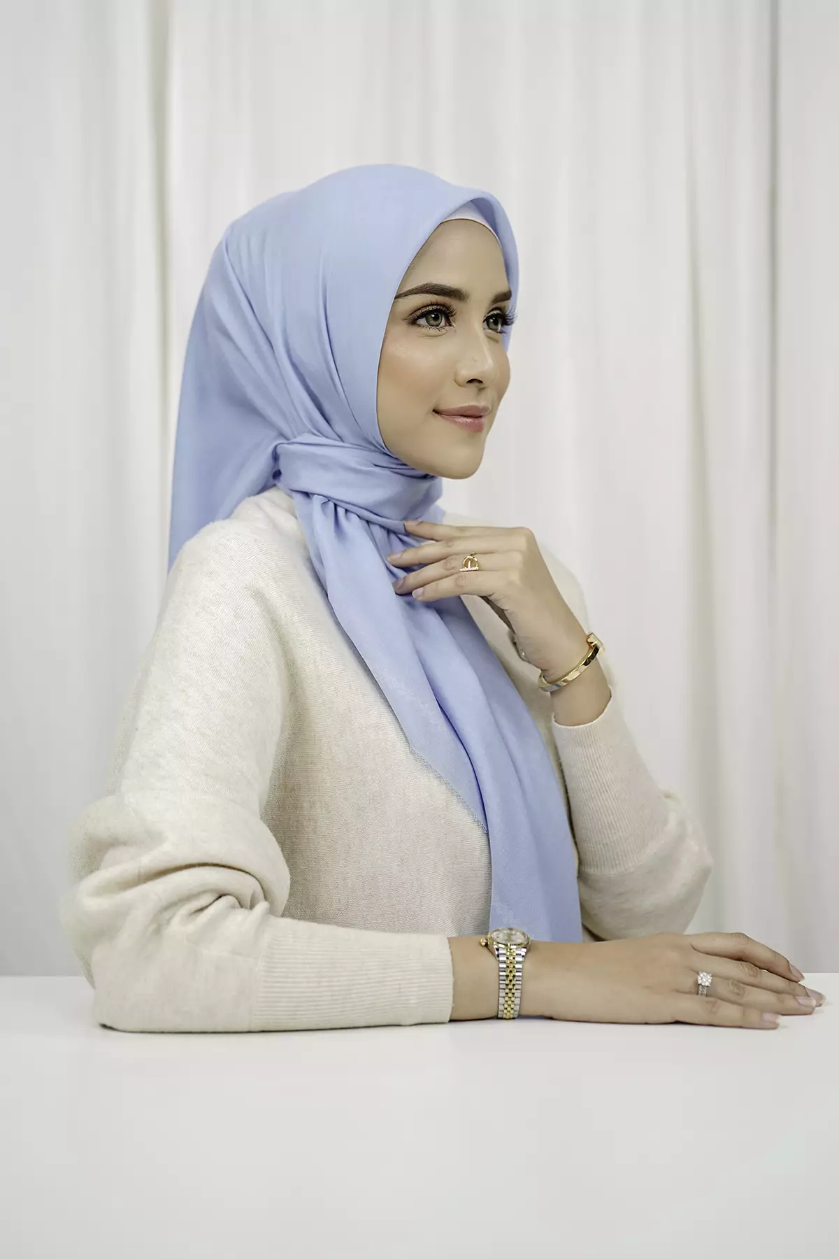 Today's Scarf - Celestial Blue