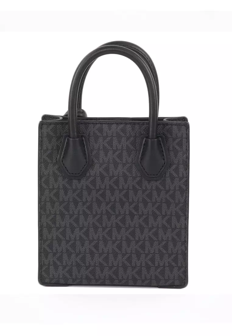 Mercer Extra-Small Signature Crossbody Bag - Black