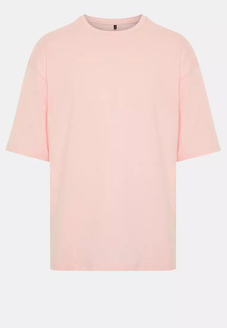 Powder Oversize/Wide Cut Basic 100% Cotton T-shirt TMNSS22TS0318