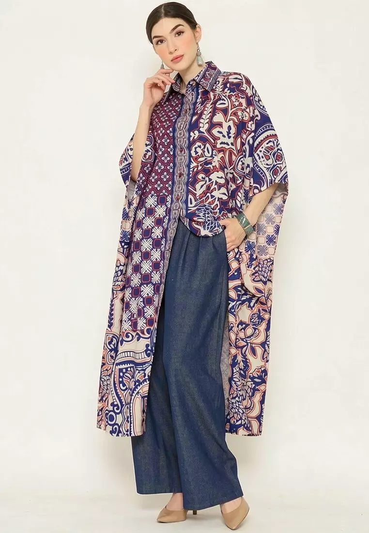 Kanzi Collared Kaftan