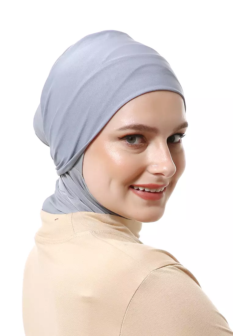 Rizka Inner Jilbab Muslimah Wanita Regular Fit - Baby Blue