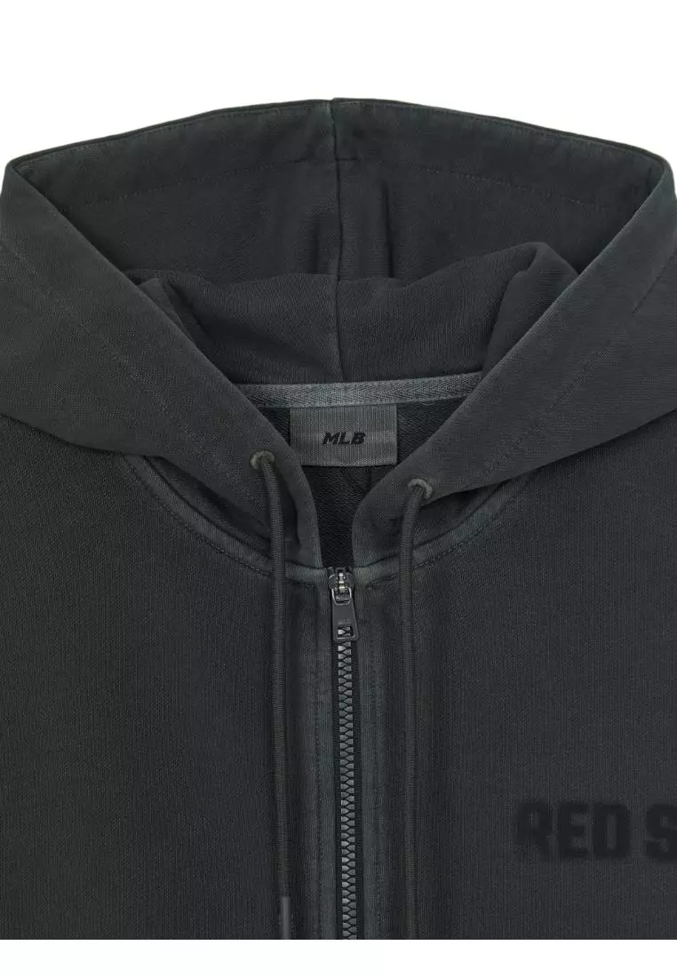 BASIC VINTAGE WASHING HOOD ZIP UP BOSTON RED SOX