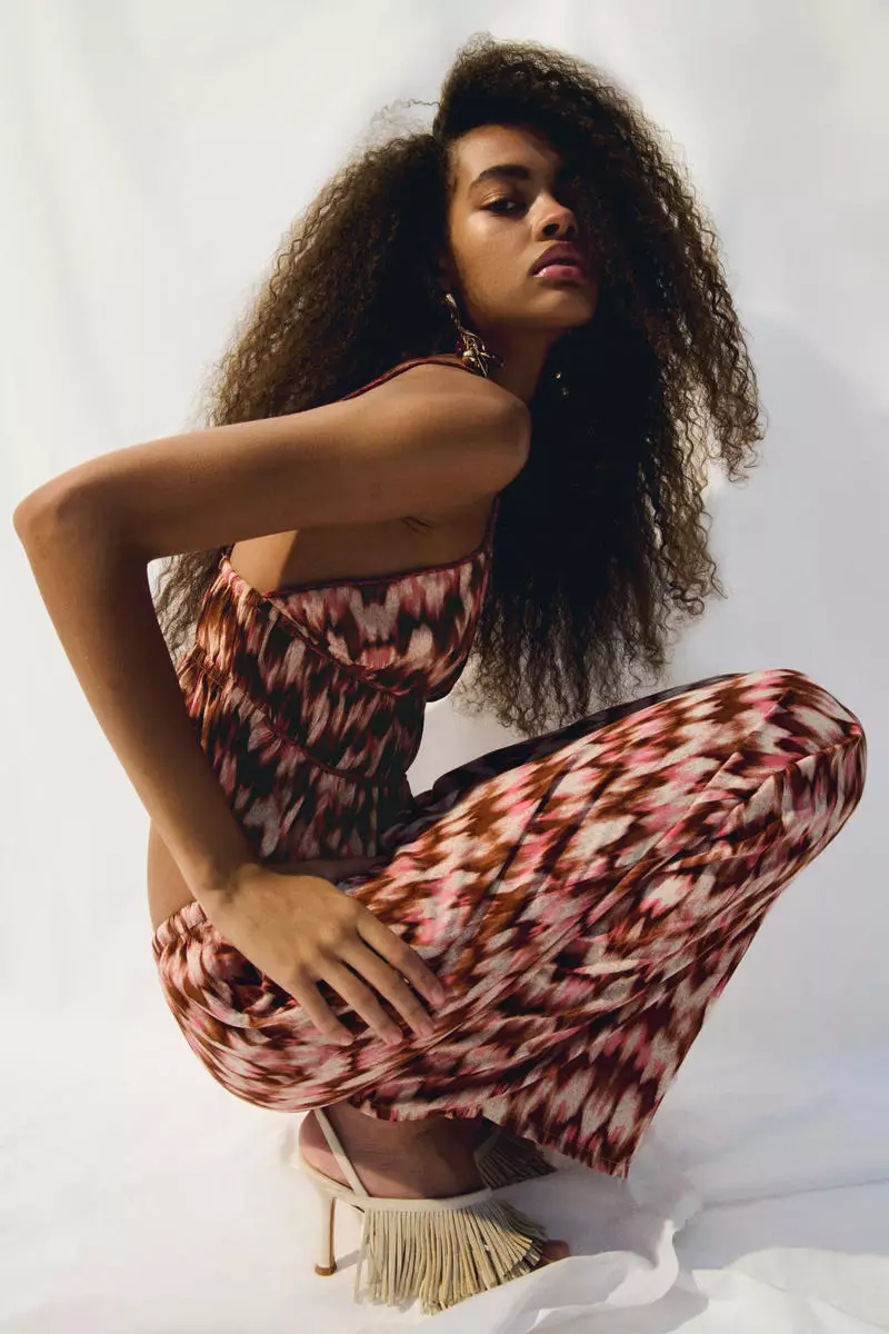 Straight drawstring trousers