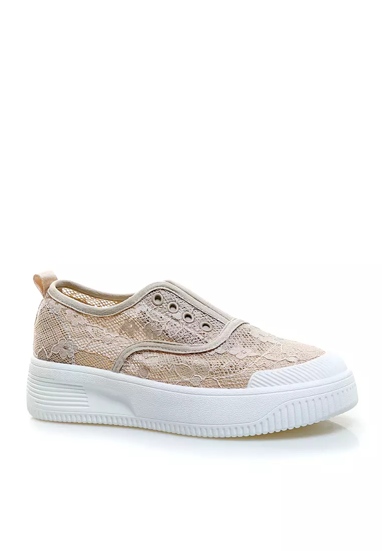 Gold slip on sneaker online