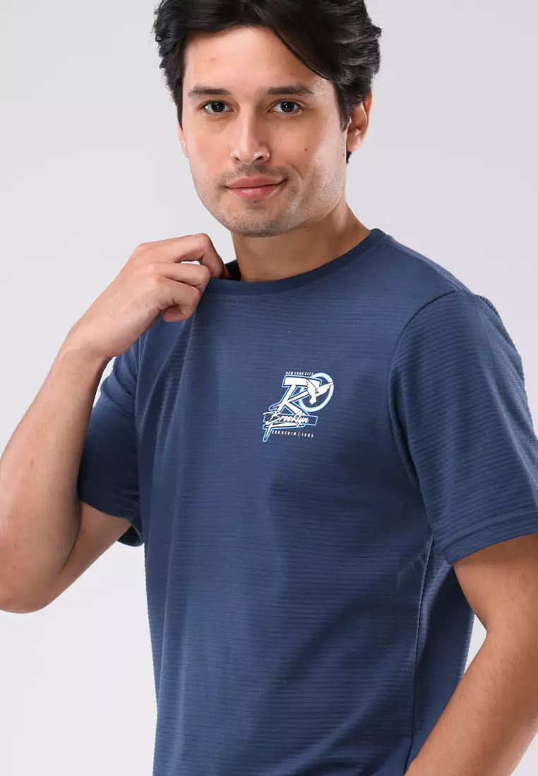 Round Neck Short Sleeves Comfort Fit