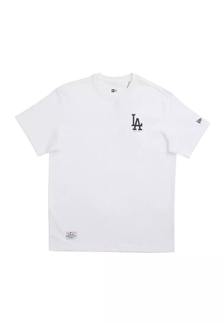 New era LA Dodgers Tam Logo Short Sleeve T-Shirt Grey