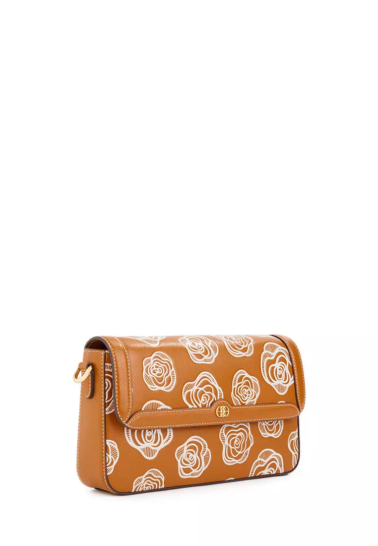 Camel Delia Crossbody Bag 2