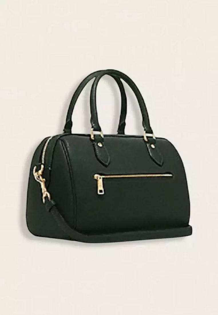Coach Rowan Satchel Amazon Green