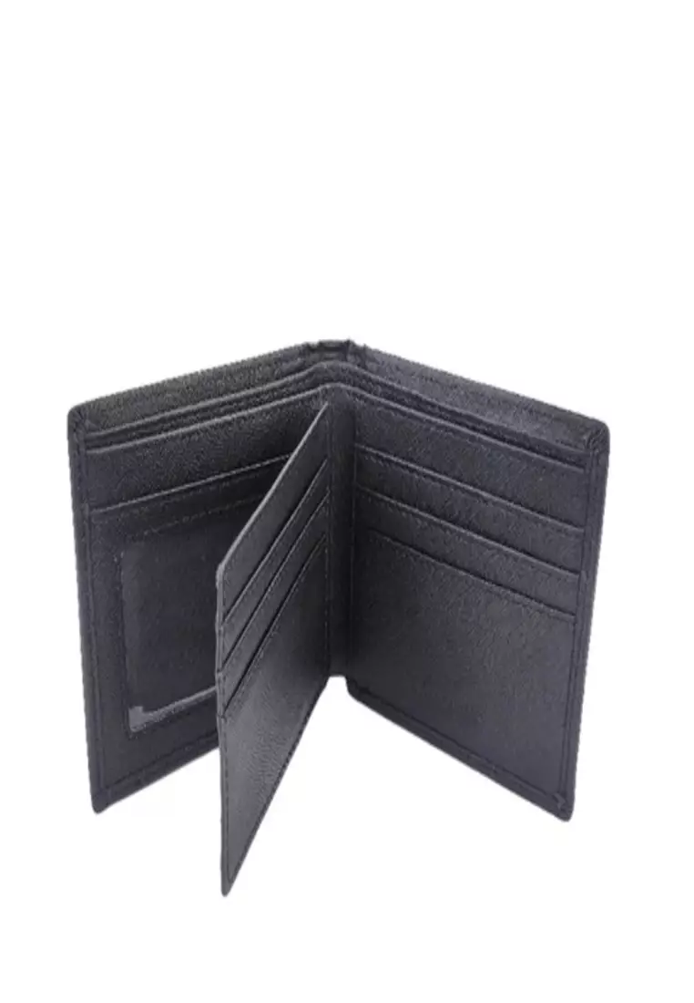 Grandir Dompet Lipat Pria Dompet Pendek Kulit PU Men Short Wallet 0911422502BLA