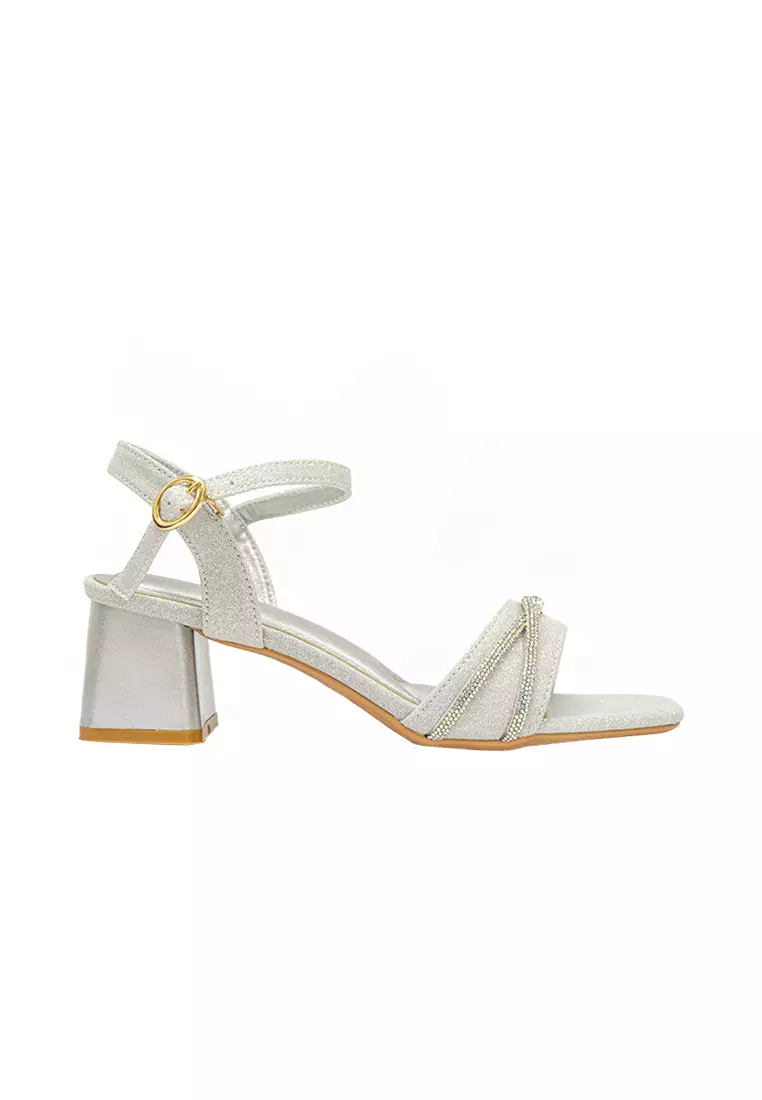 Discount on Mario D' boro Runway  shoes - SKU: Women's Evening Sandals LX 28007 Silver C68