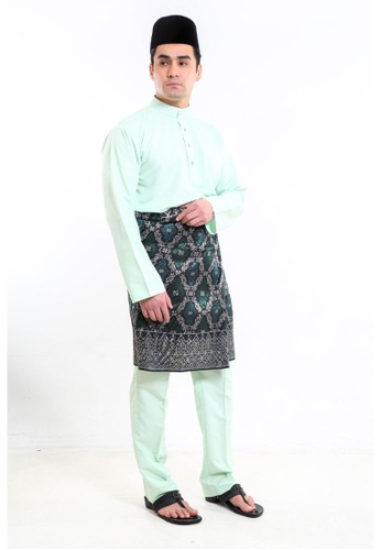 Amar Amran green Baju Melayu Moden C579CAA179F1A4GS_1