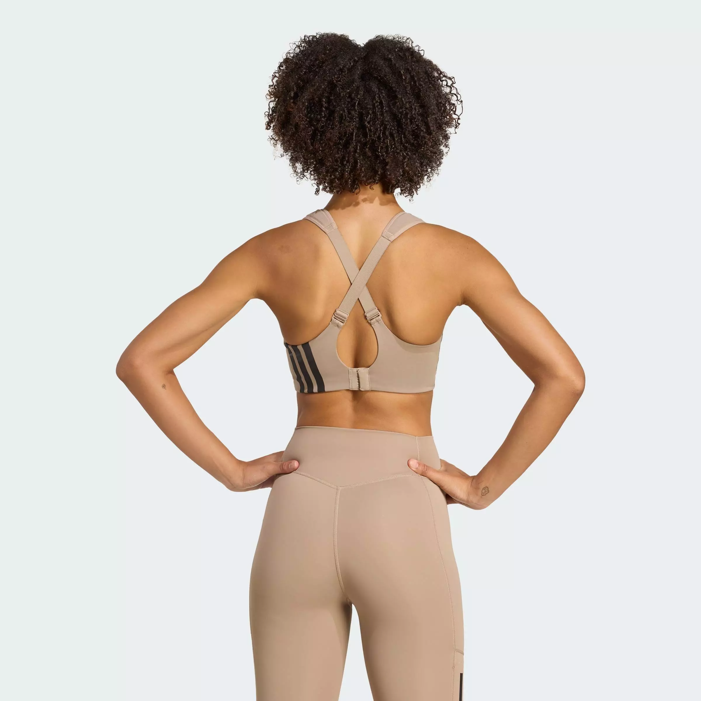 Gym & Training TLRD Impact Training High Support Bra Women Brown JX8843