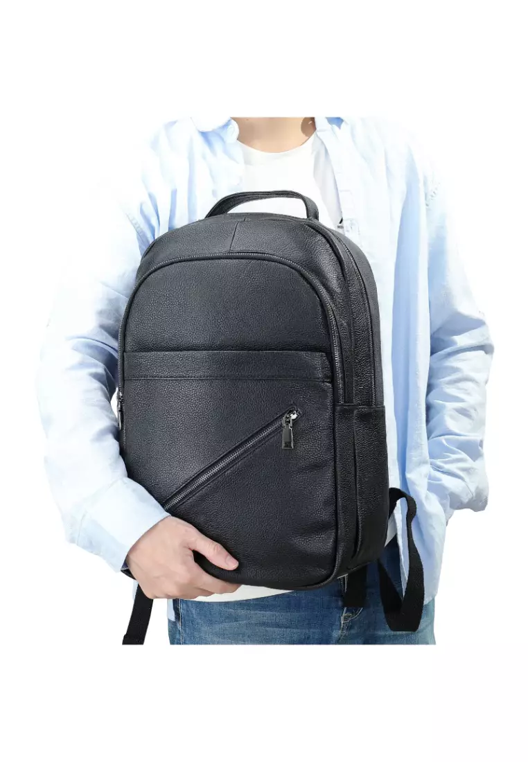2025 Retro trend leather women's bag  summer new large-capacity first-layer cowhide woven wide shoulder strap shoulder bag