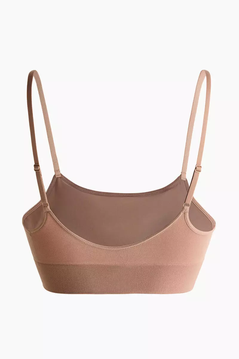 Seamless padded bralette