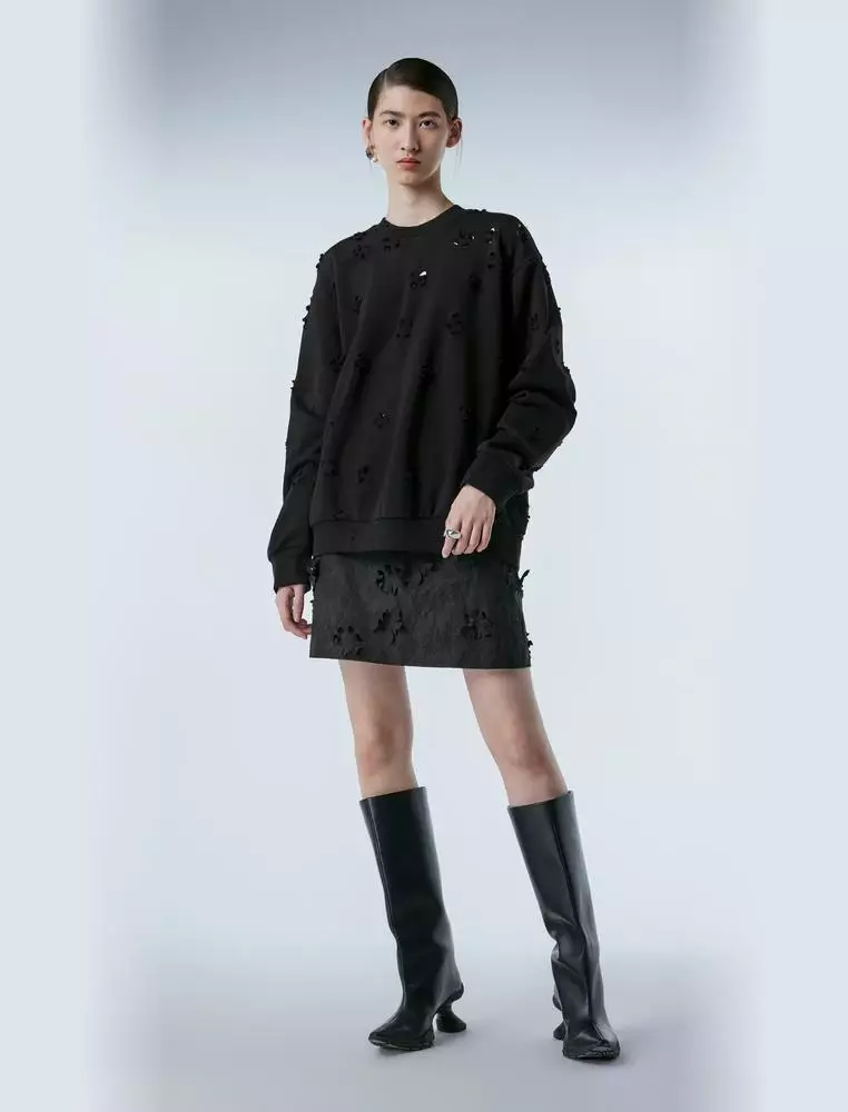   Loose Commuter Long Sleeve TOP