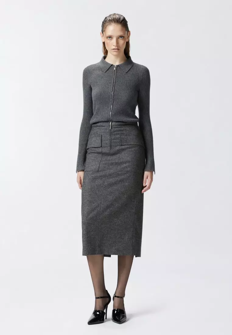 open lace back dress PINKO