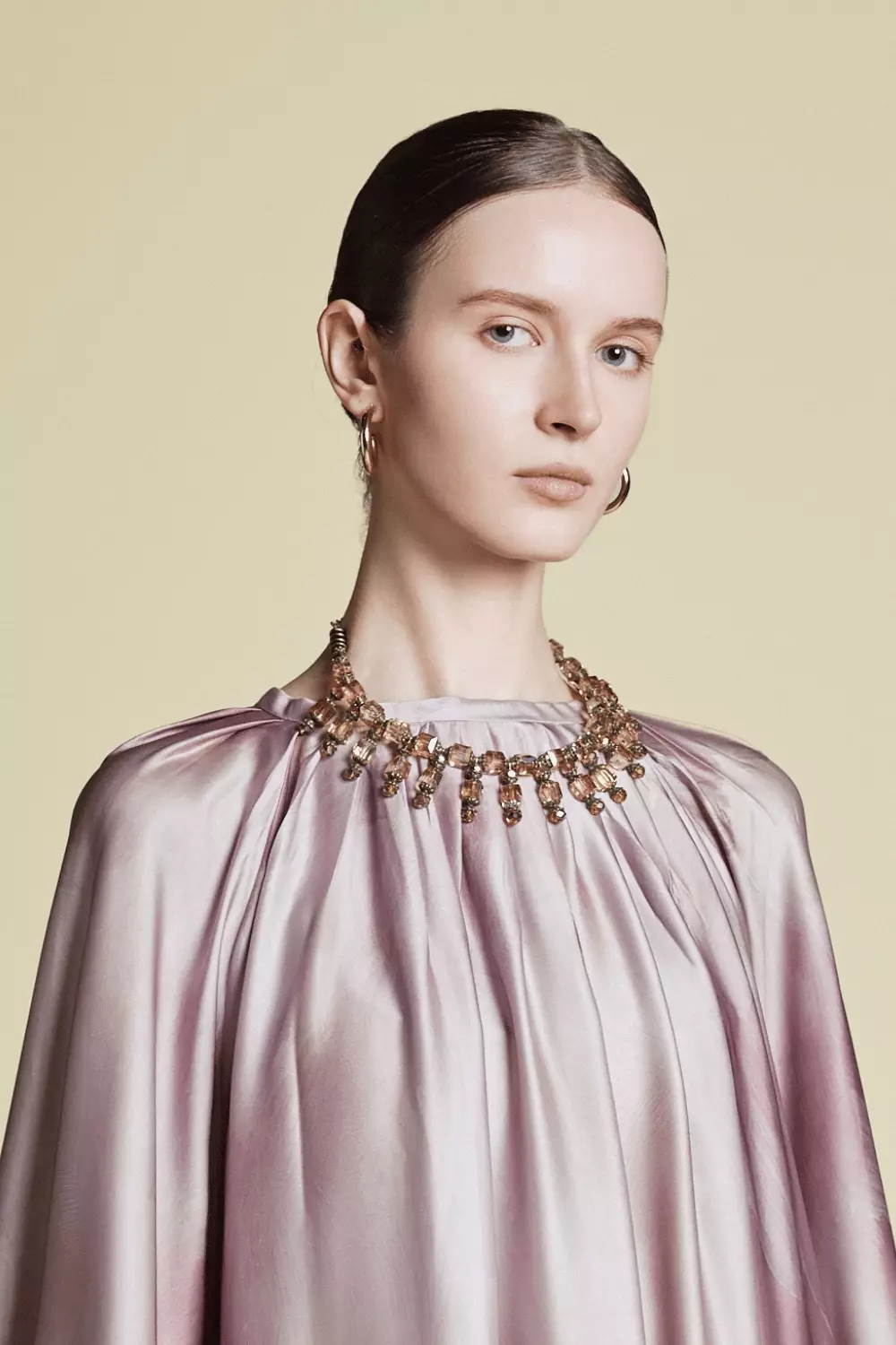 Demure Borneo Sunray layered Necklace