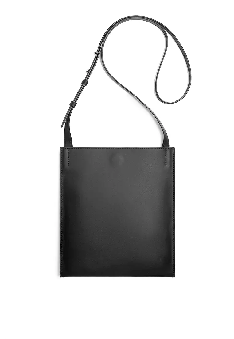 Leather crossbody bag zara clearance