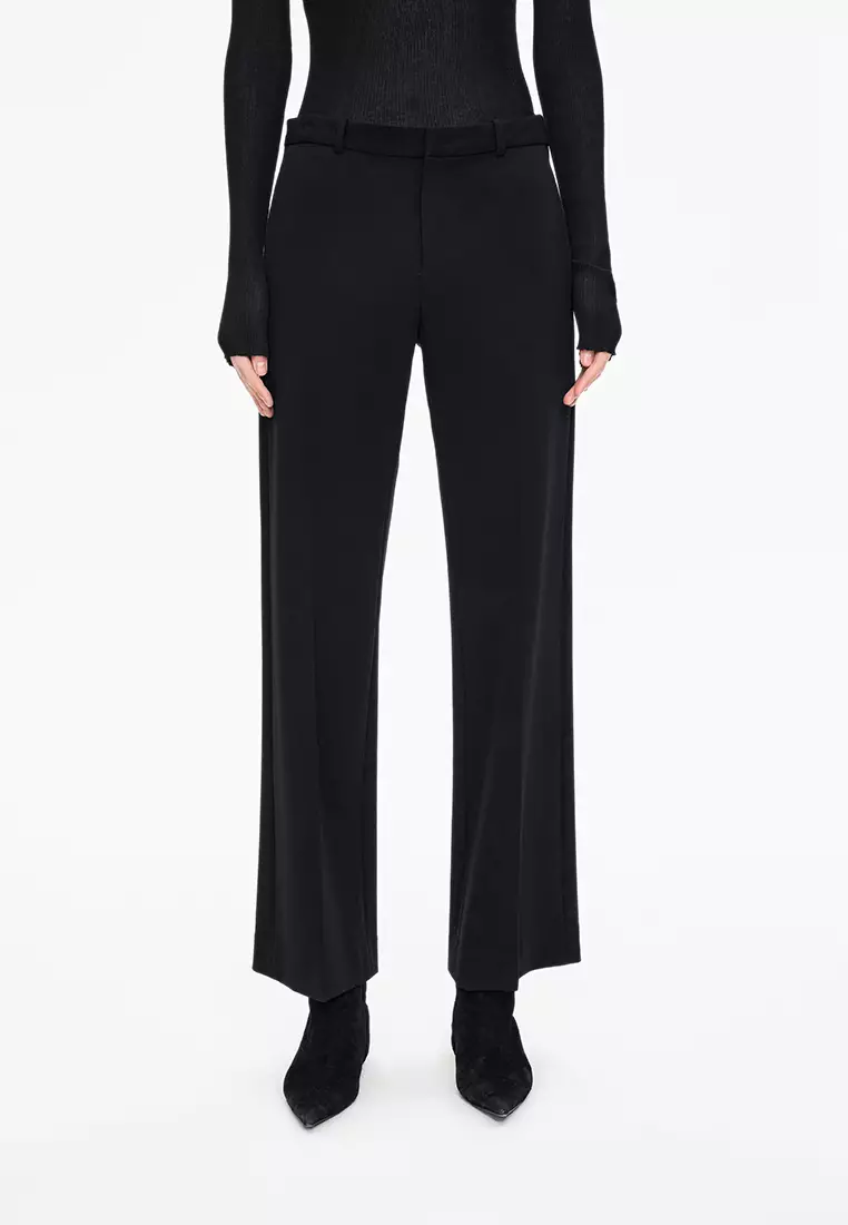Blended Bell Bottom Pants (No Special Details)