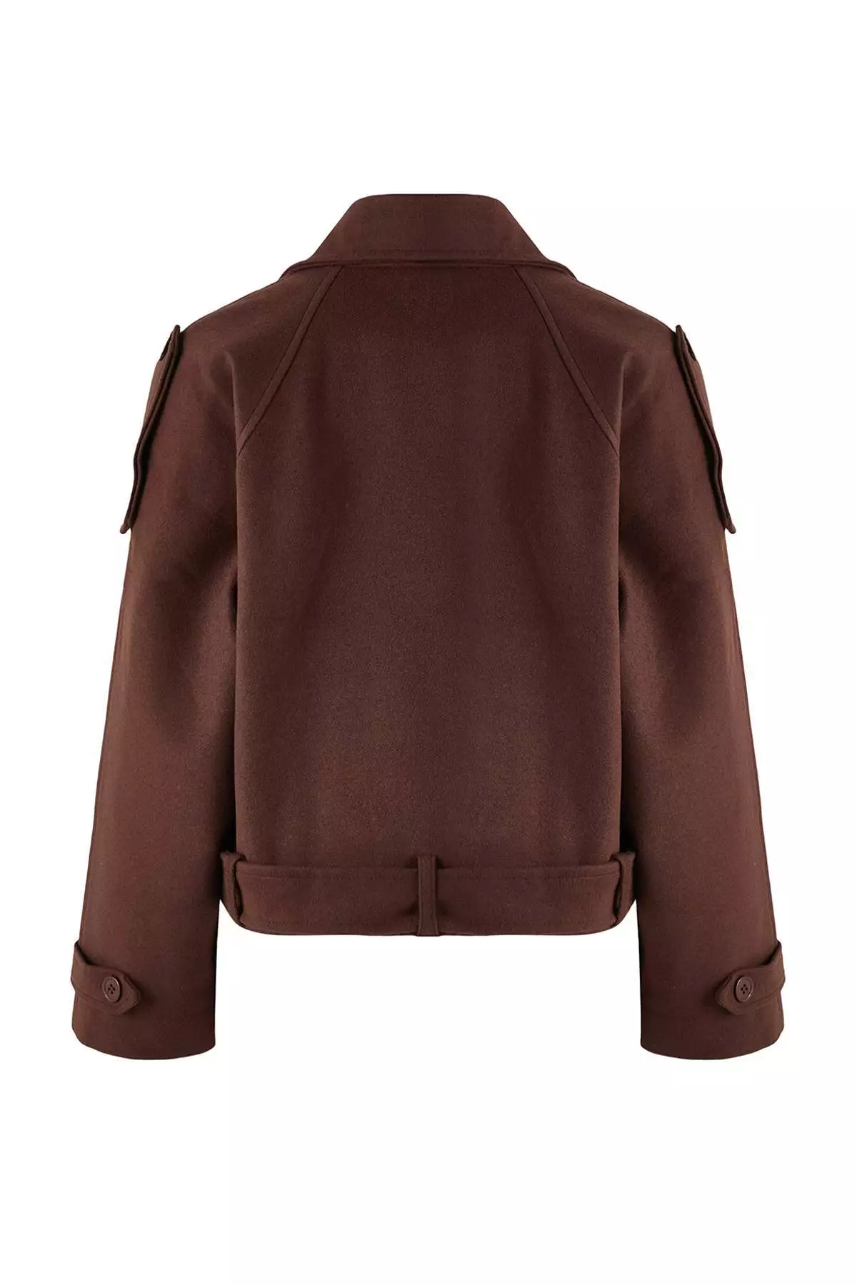 Dark Brown Regular Coat Twoaw25Kb00049