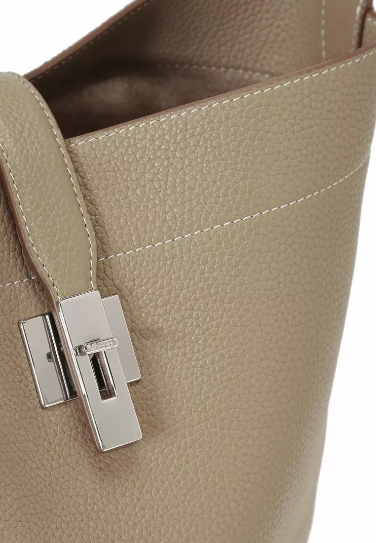 ZANA Shoulder Bag - Grey Khaki