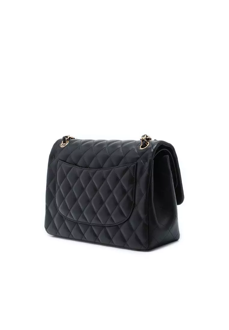 Pre-Loved Chanel Jumbo Classic Lambskin Double Flap