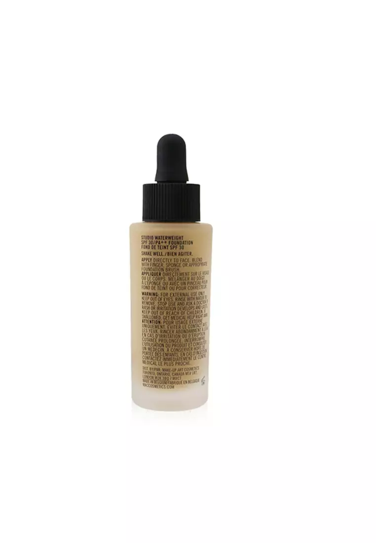 MAC - Studio Waterweight Foundation Spf 30 - # Nc42 (True Medium With Golden Undertone) 30ml/1oz