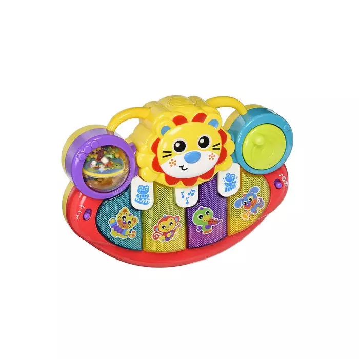Playgro Lion Activity Kick Toy - Mainan Edukasi Bunyi Piano Bayi