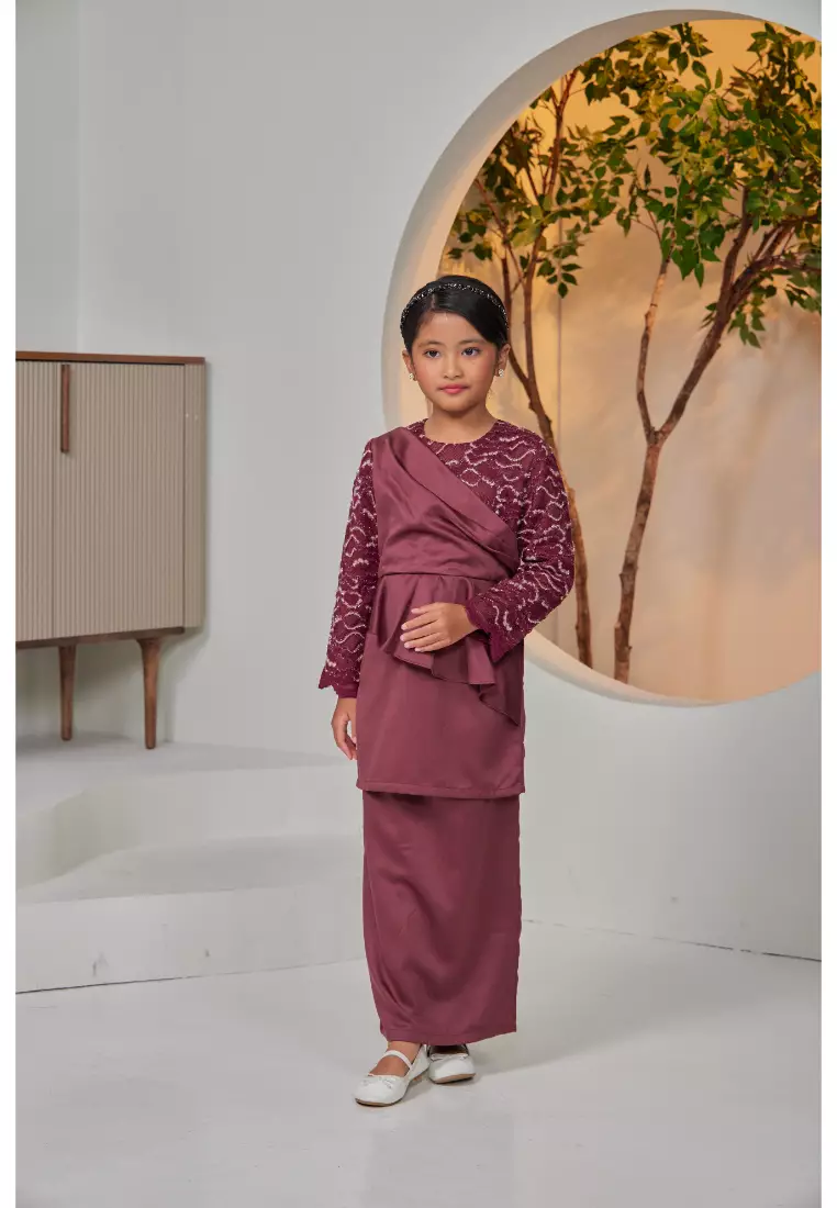 Renda Melinda Kurung Moden For Kids