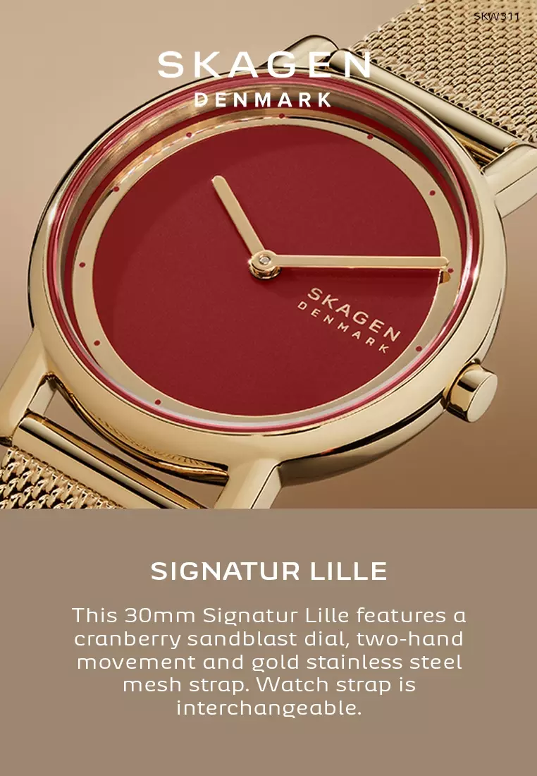 Buy Skagen Signatur Lille Watch SKW3117 2023 Online | ZALORA Singapore